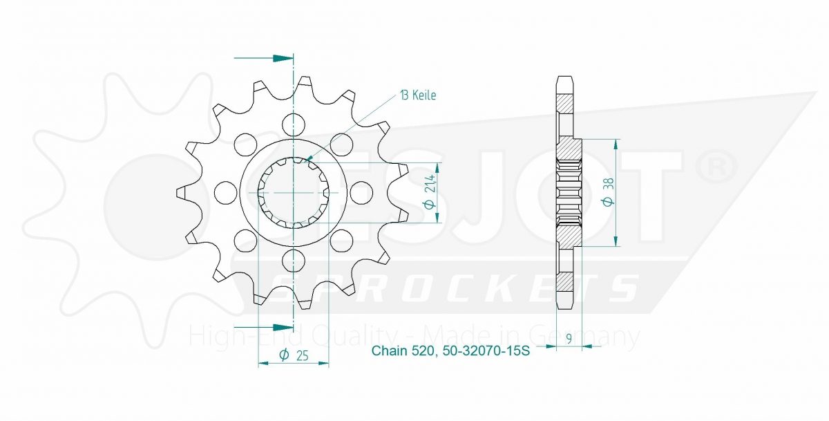 FRONT 15T, LIGHT, 520
