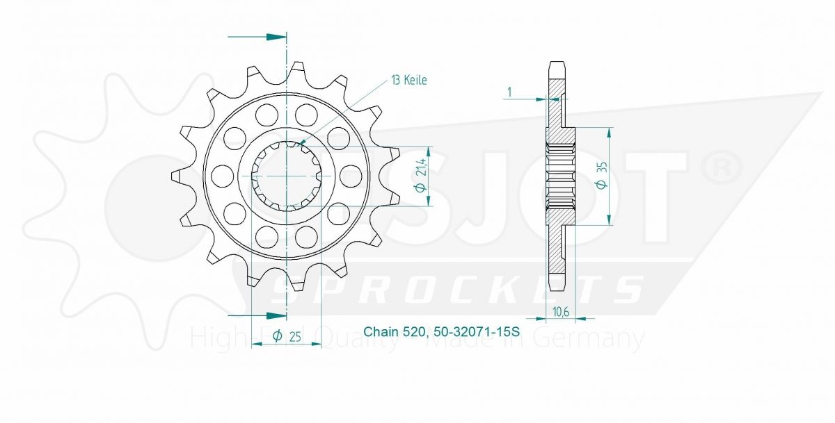FRONT 15T, LIGHT, 520