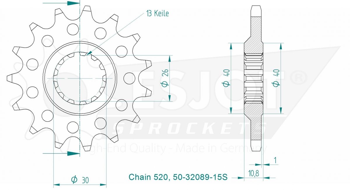 FRONT 15T, LIGHT, 520