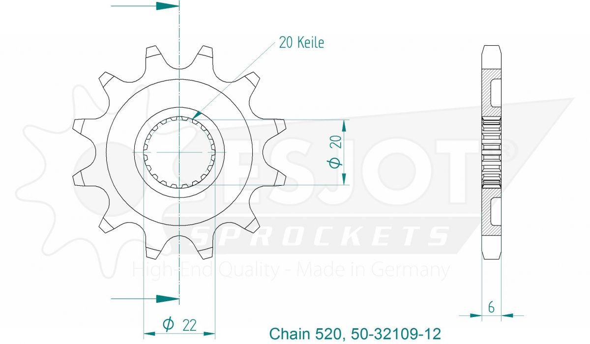 FRONT 12T, 520