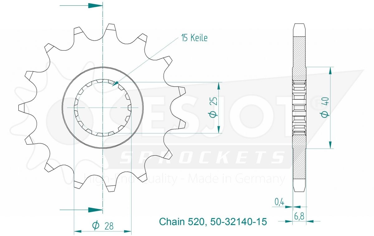 FRONT 15T, 520