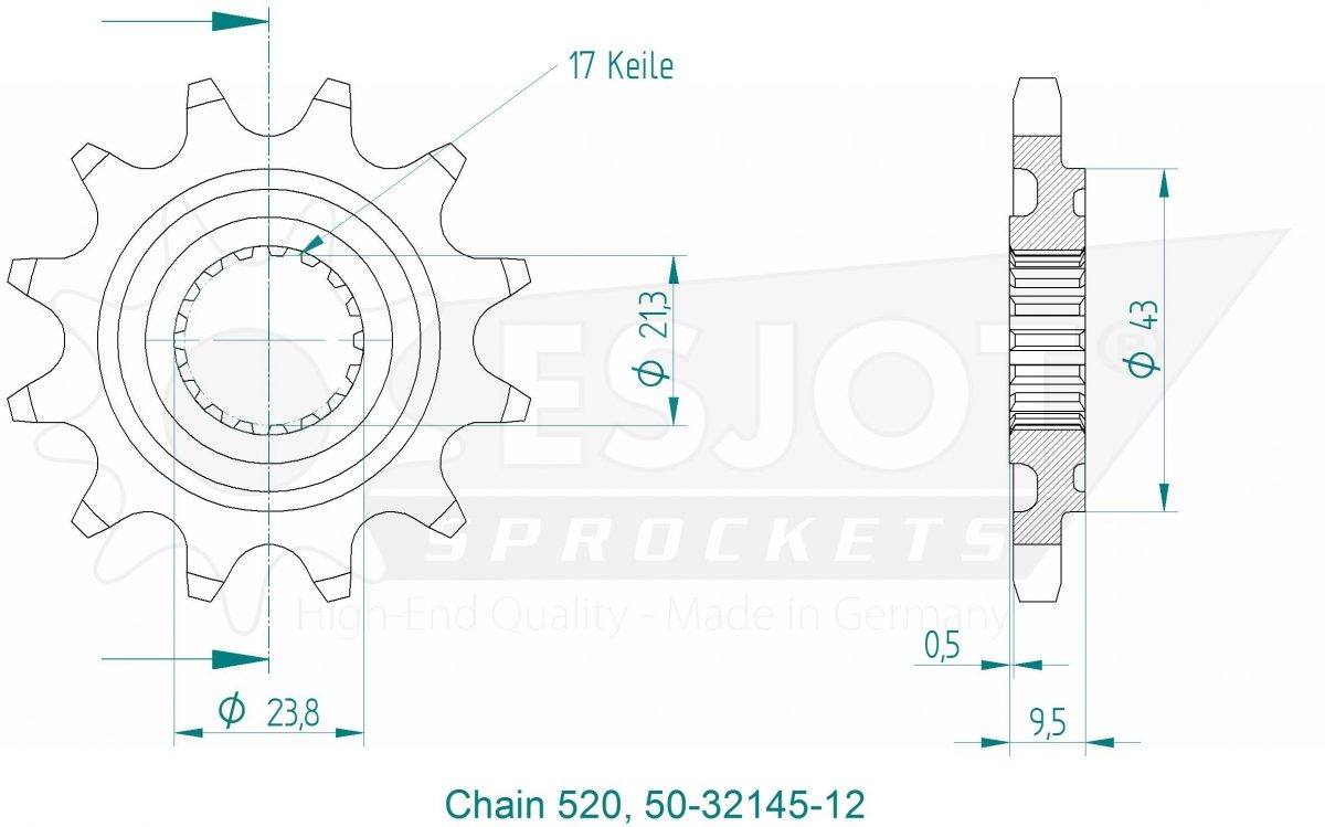 FRONT 12T, 520