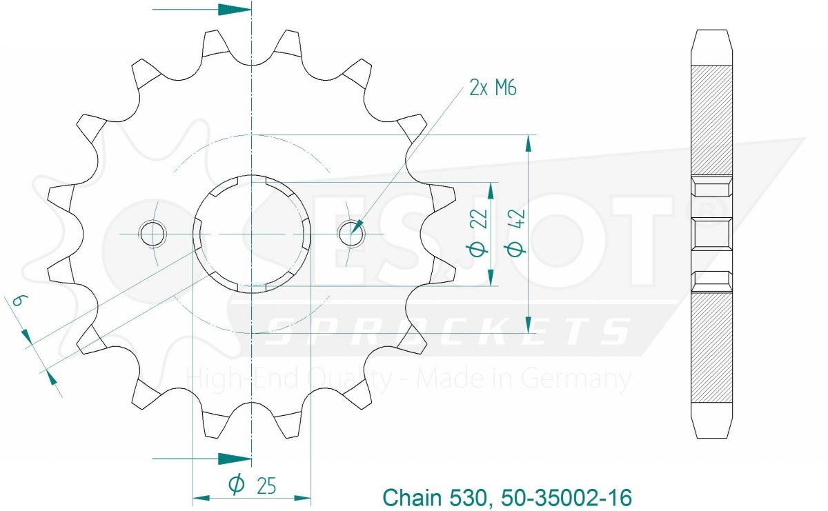 FRONT 16T, 530