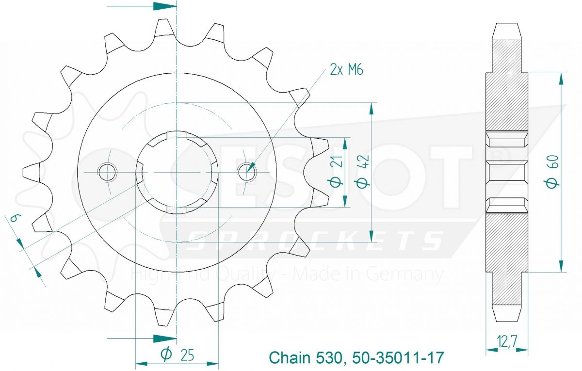 FRONT 17T, 530