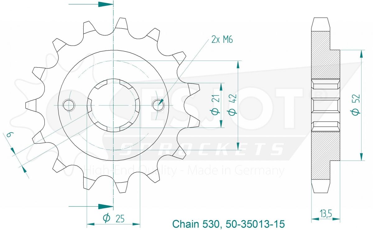 FRONT 15T, 530