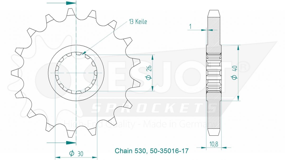 FRONT 17T, 530