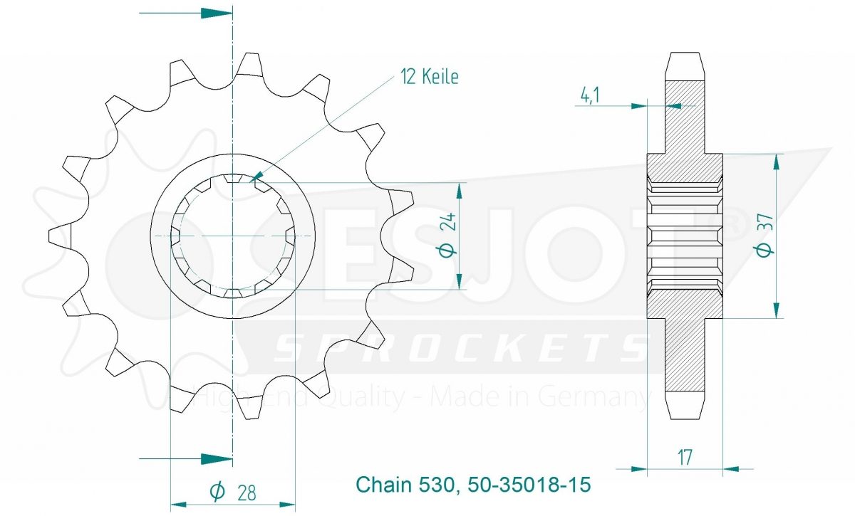 FRONT 15T, 530