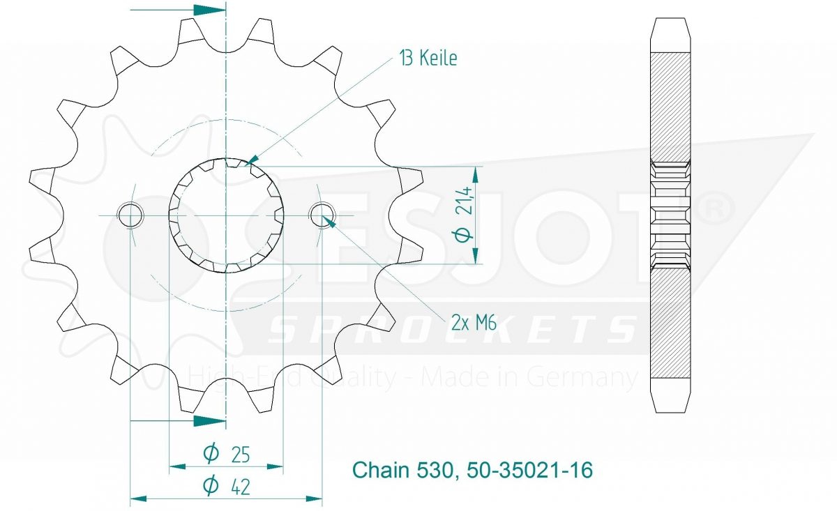 FRONT 16T, 530
