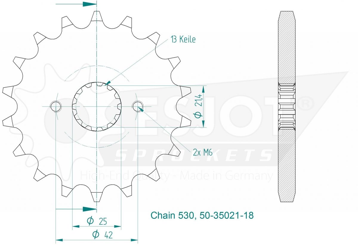FRONT 18T, 530