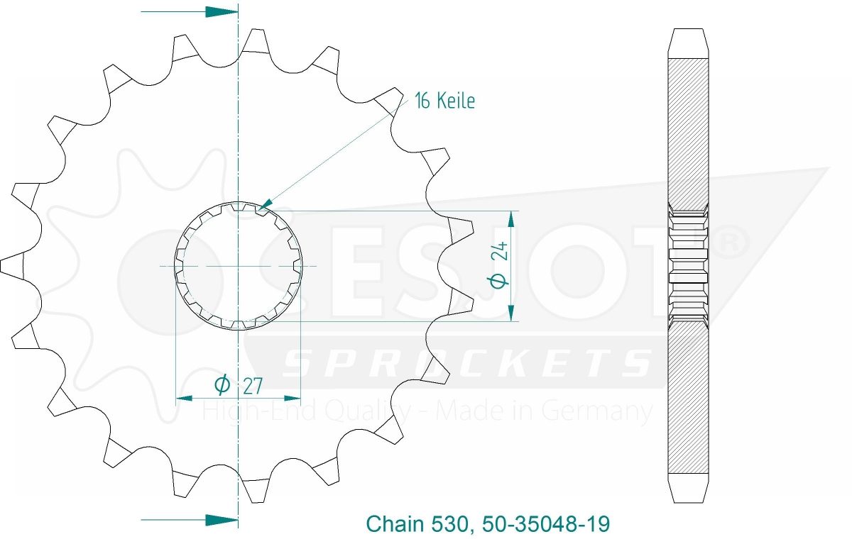 FRONT 19T, 530