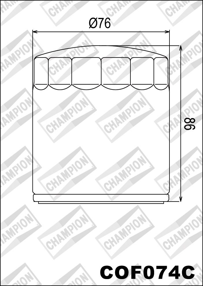 OIL FILTER, COF074C