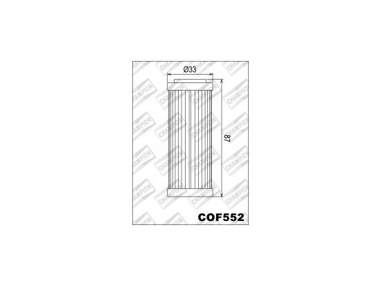 OIL FILTER, COF552 foto 2