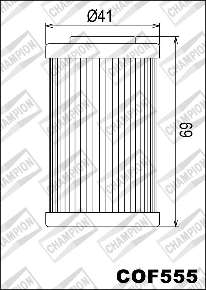 OIL FILTER, COF555