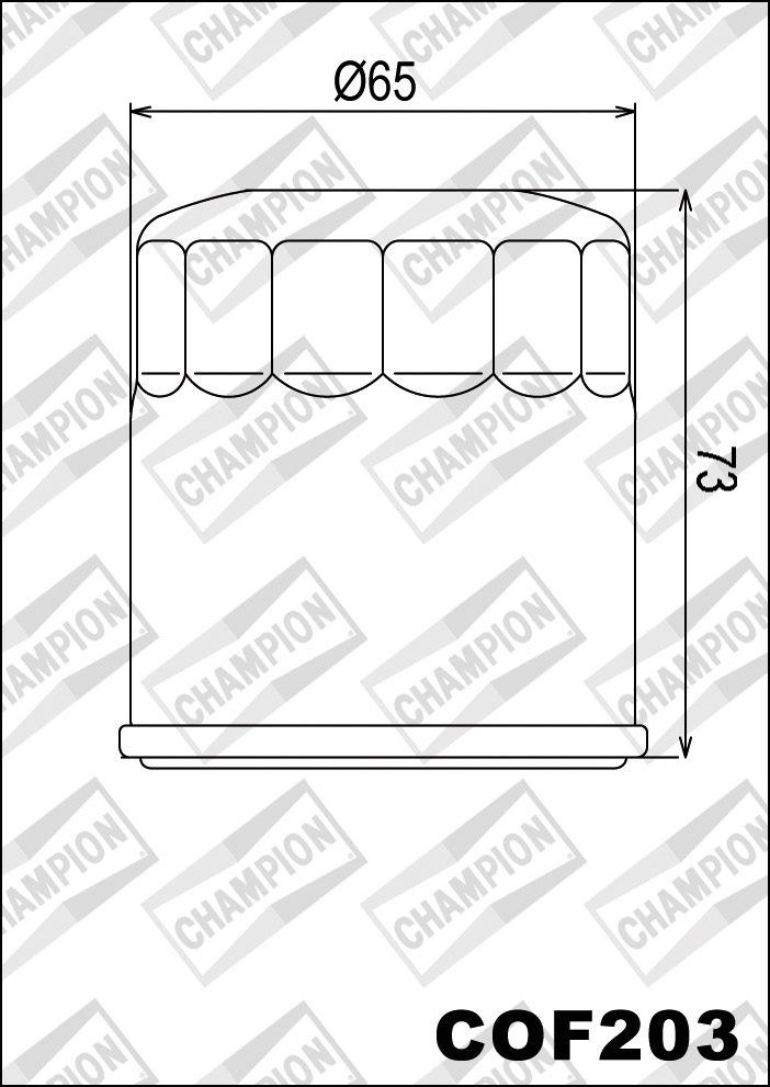 OIL FILTER, COF203