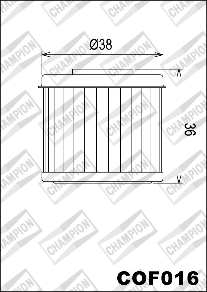 OIL FILTER, COF016