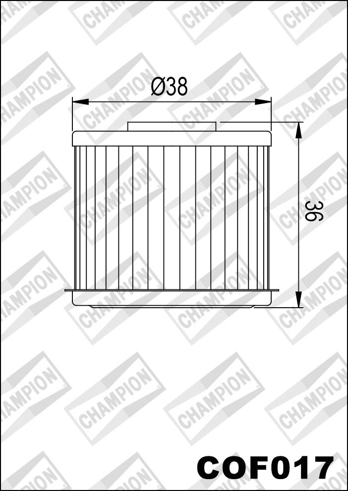OIL FILTER, COF017 TRANSMISSION FILTER