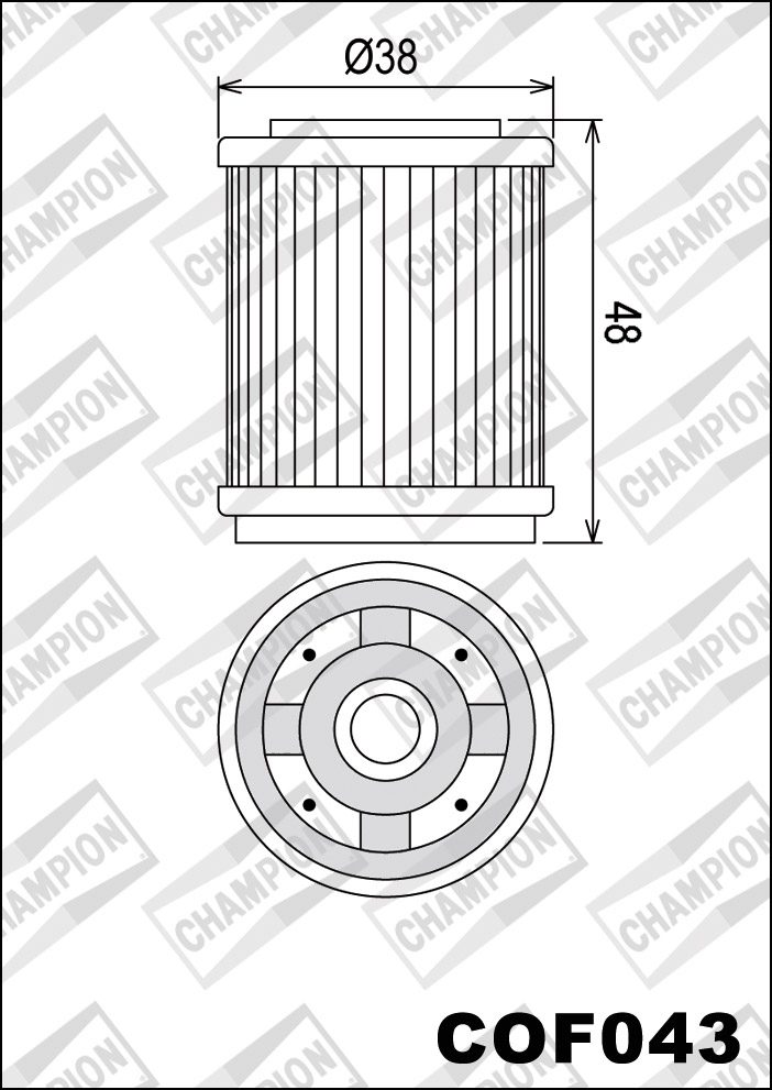 OIL FILTER, COF043