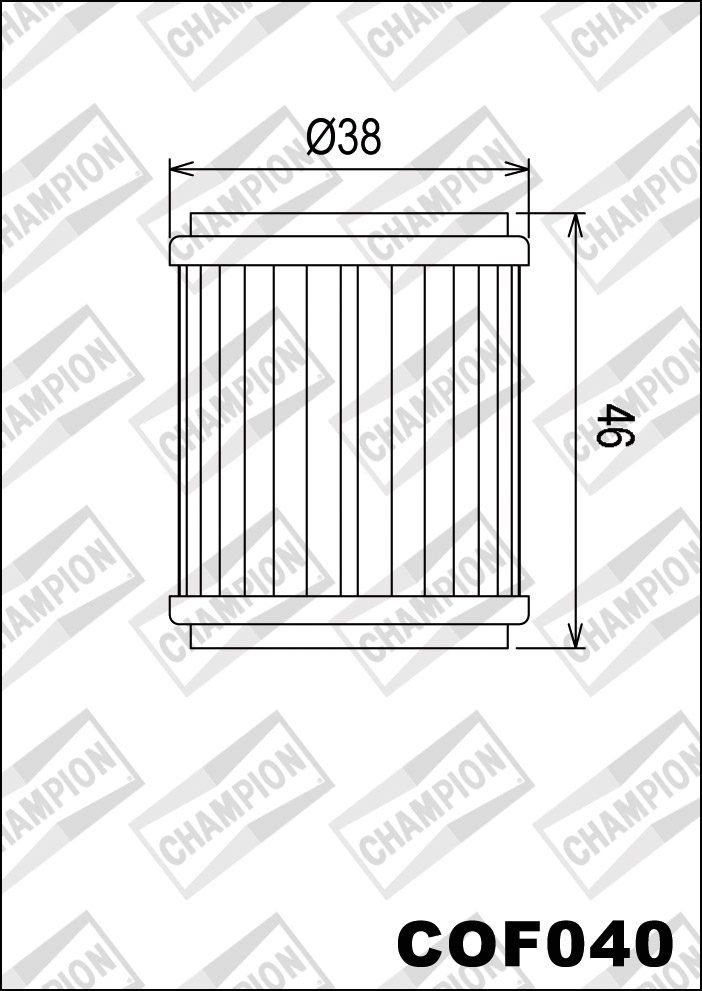 OIL FILTER, COF040