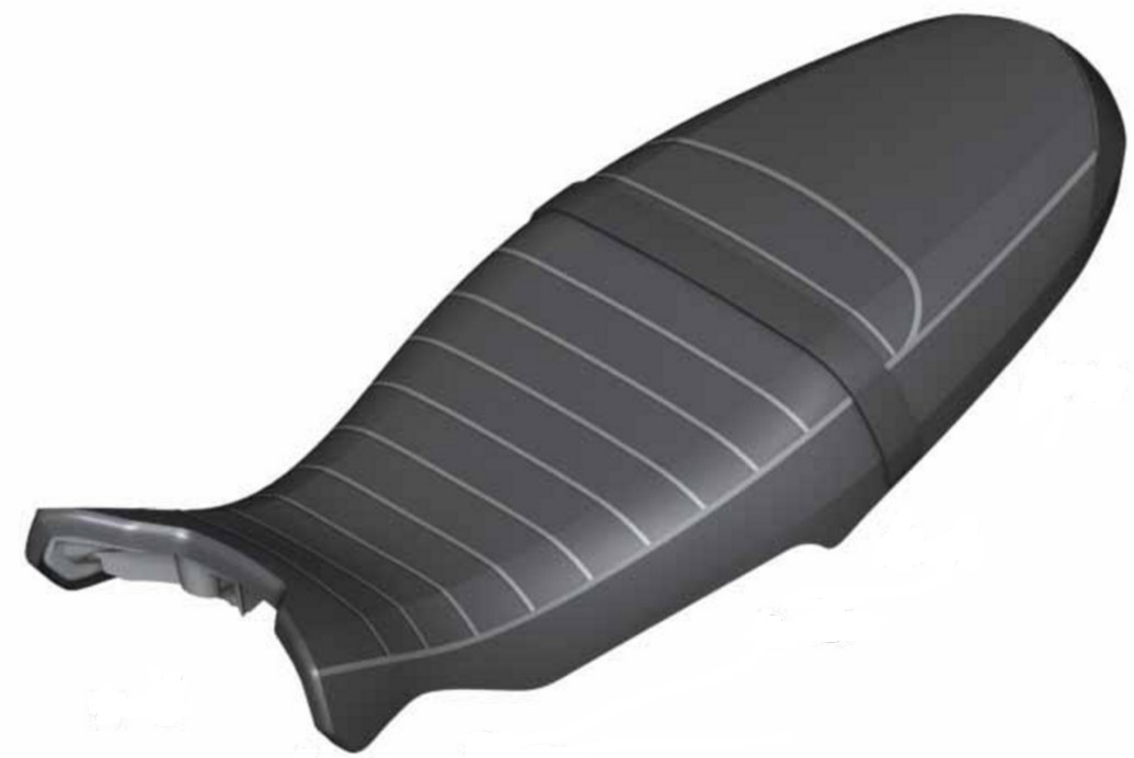 BMW Buddyseat  laag Urban Espresso Zwart
