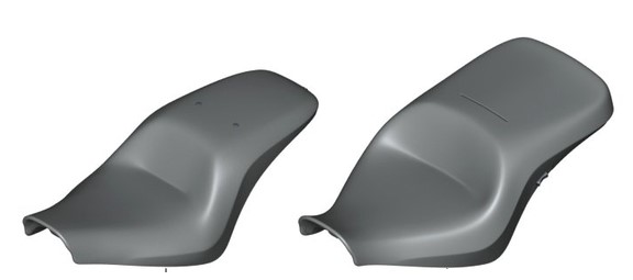 BMW R 18 Buddy verwarmd zwart (720 mm)of (740mm) foto 3