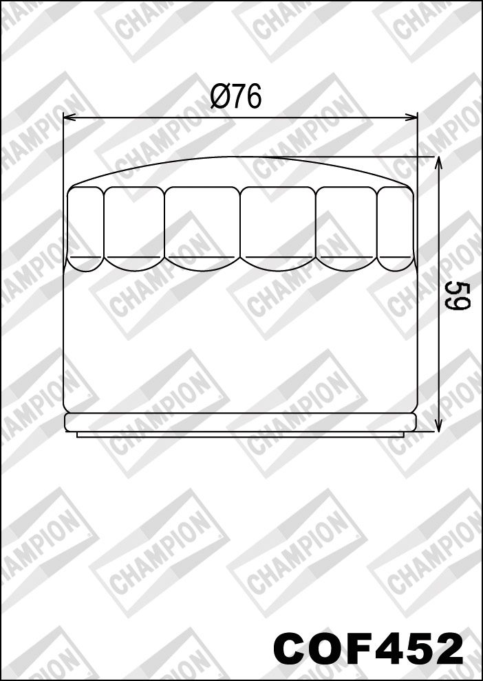OIL FILTER, COF452