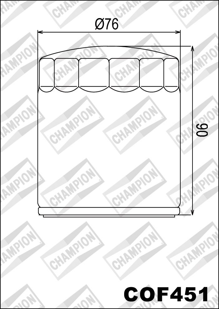 OIL FILTER, COF451