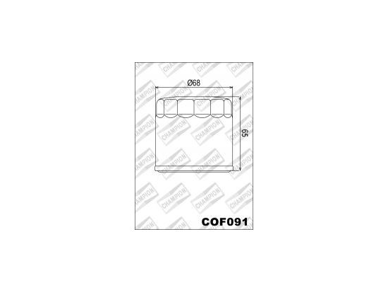 OIL FILTER, COF091 foto 2
