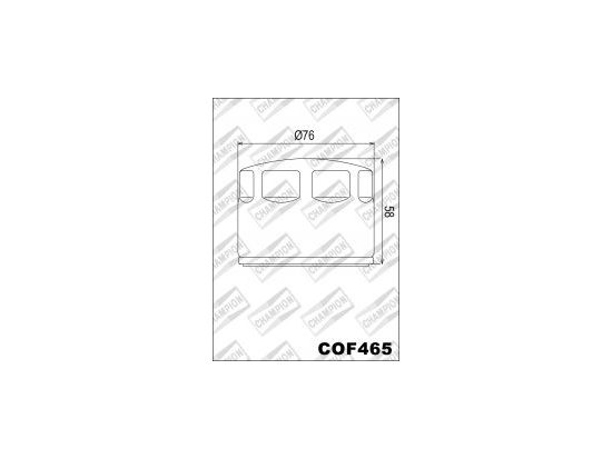 OIL FILTER, COF465 foto 2