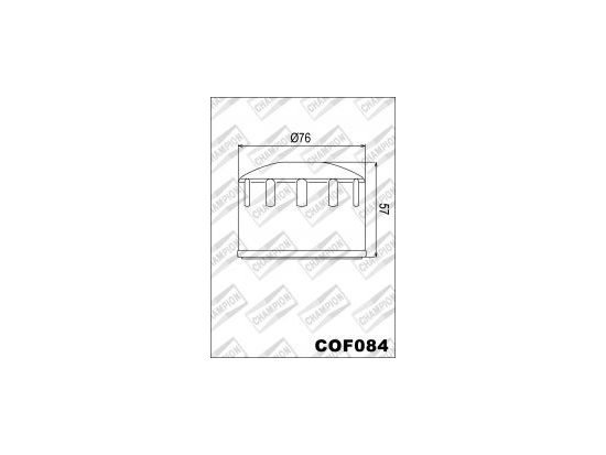 OIL FILTER, COF084 foto 2