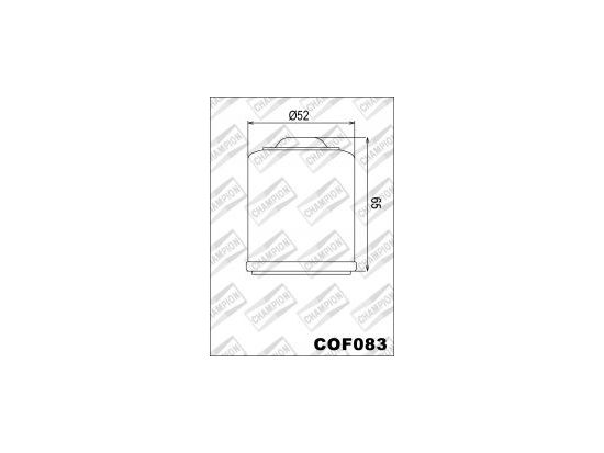 OIL FILTER, COF083 foto 2