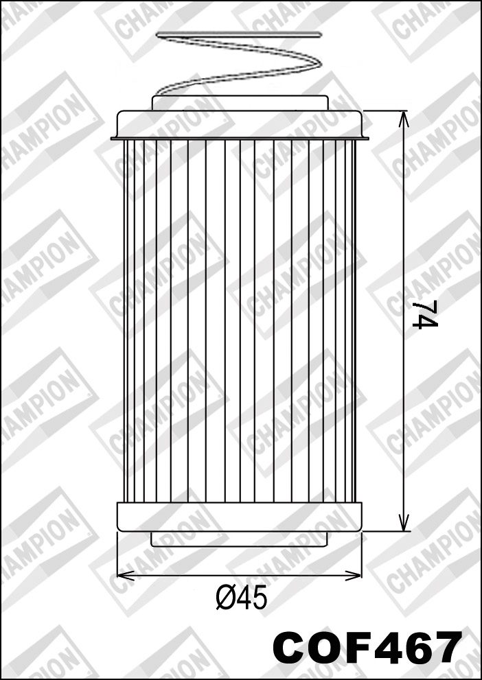 OIL FILTER, COF467