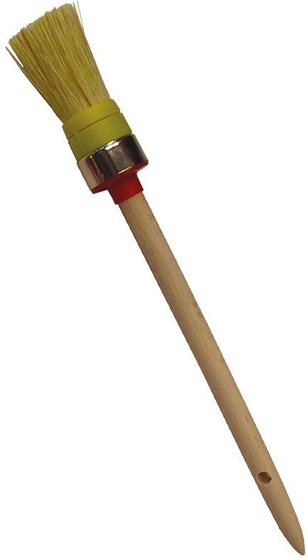 BRUSH FOR VOLCANIZED LIQUID