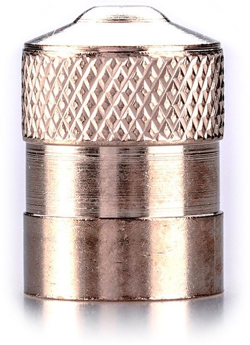 NICKEL PLATED LONG VALVE TUB CAP