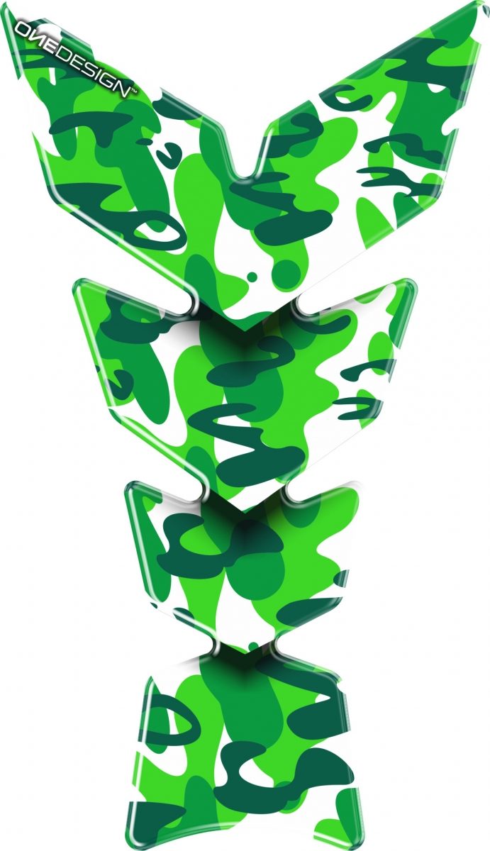 TANKPAD, CAMOUFLAGE GREEN