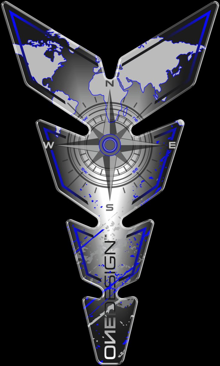 TANKPAD, COMPASS BLUE foto 2