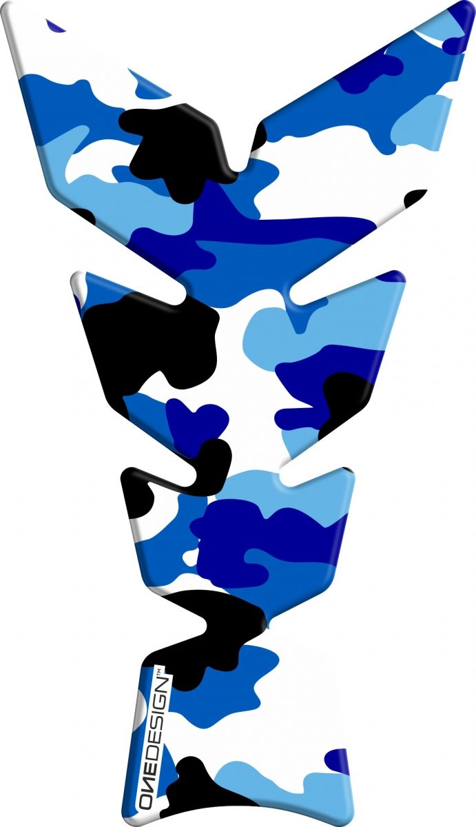 TANKPAD, CAMOUFLAGE BLUE