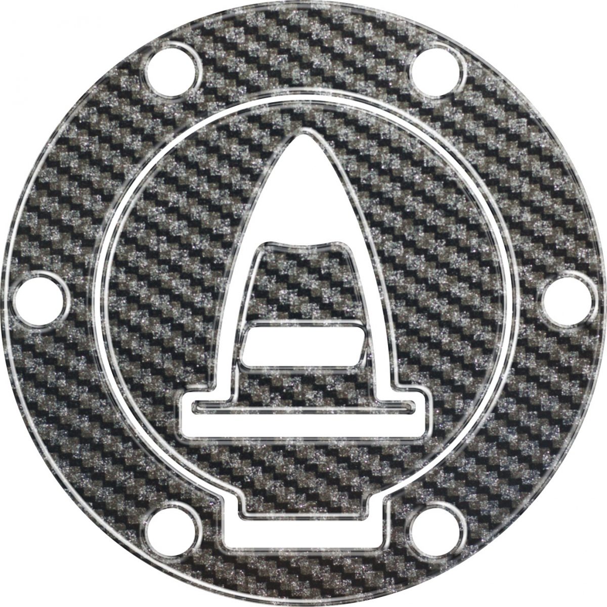 TANK CAP COVER, DUCATI MULTISTRADA