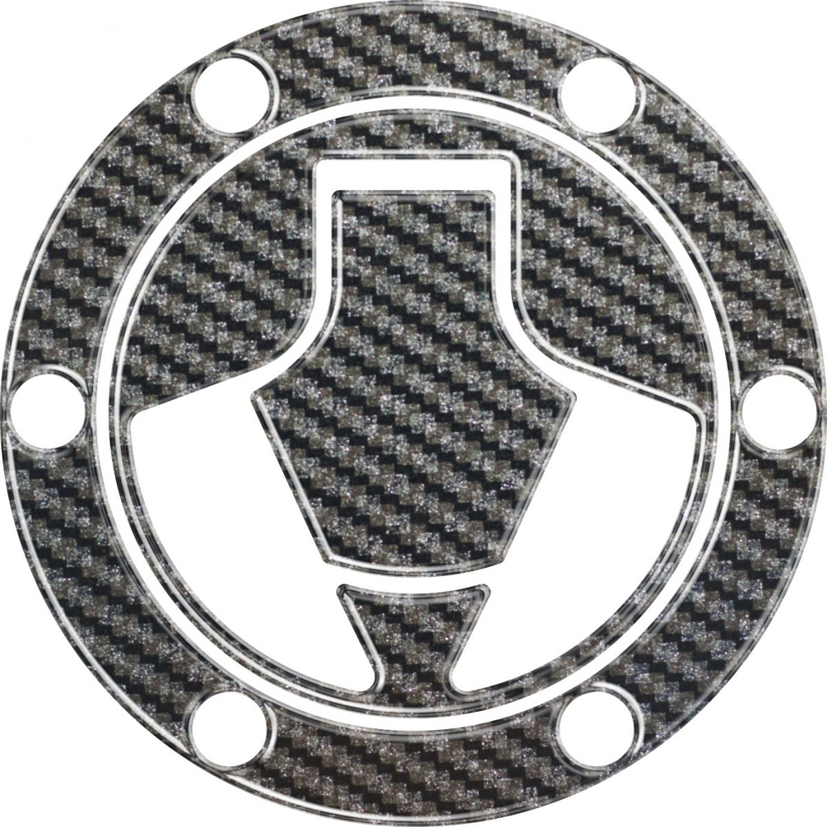 TANK CAP COVER, KAWASAKI ZX250R ZX300 2008-
