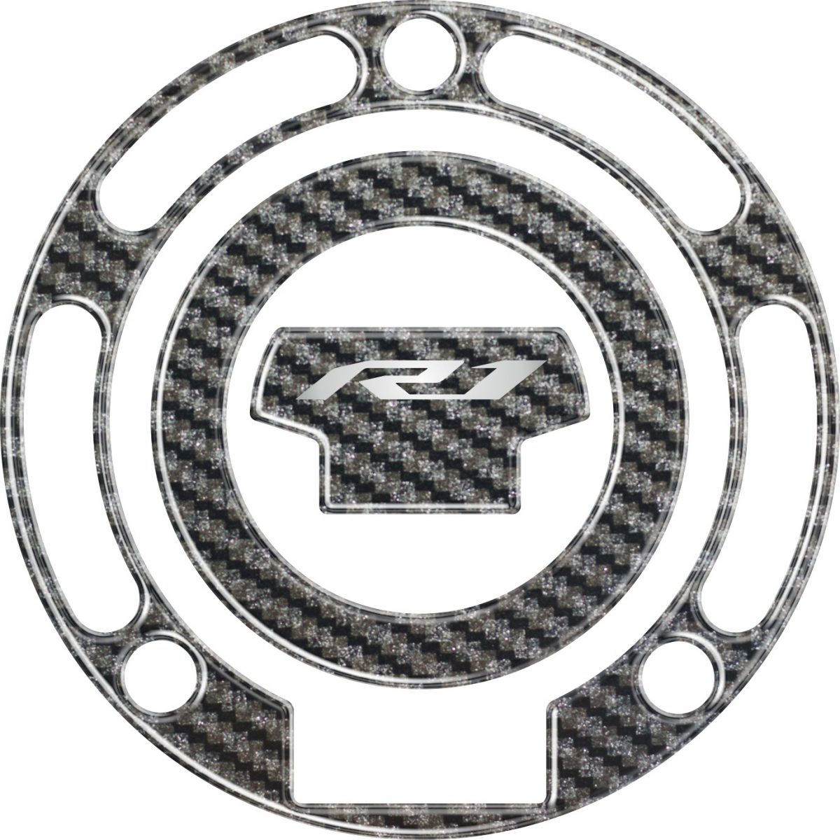 TANK CAP COVER, YAMAHA R1 2015-