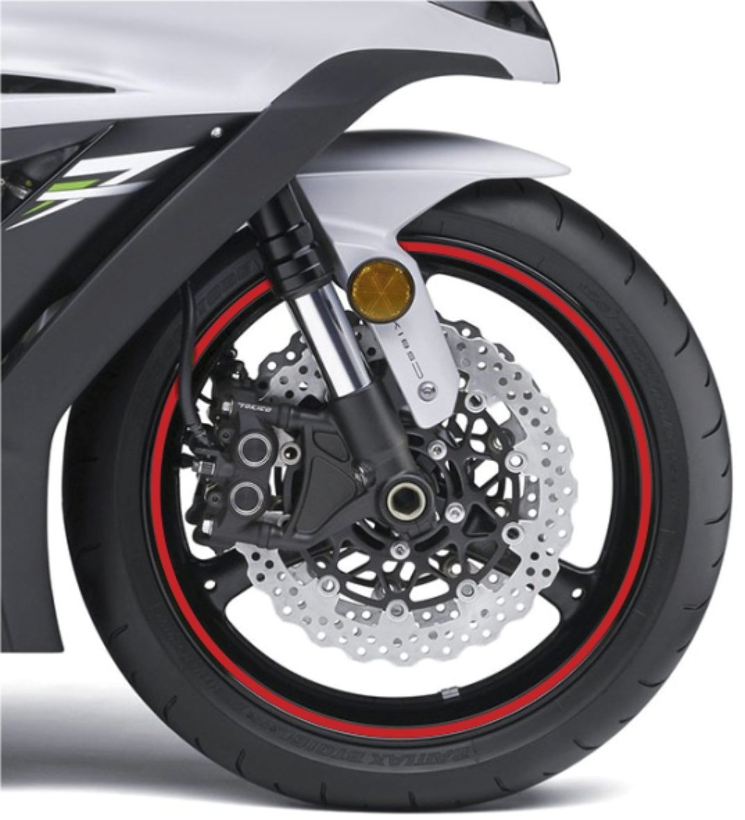 WHEEL STRIPING, REFLECTIVE RED foto 2