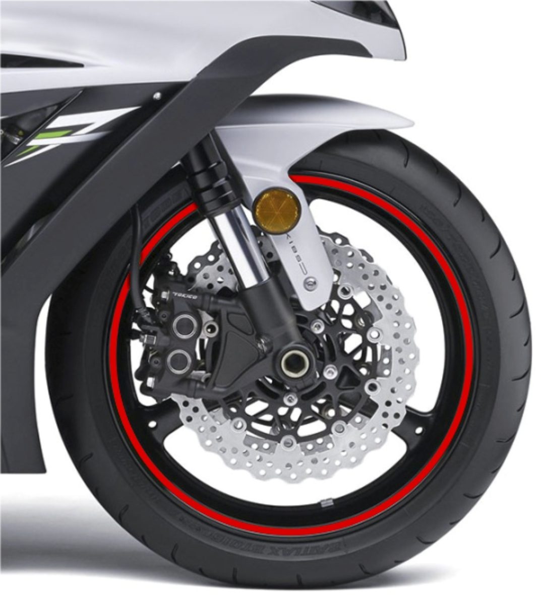 WHEEL STRIPING, FLUOR RED foto 2