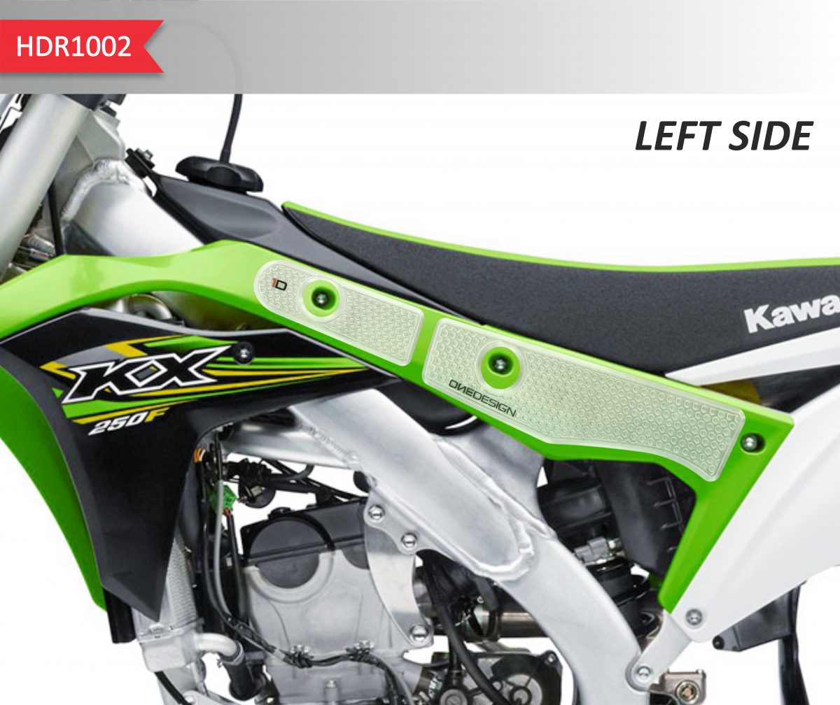 SIDE HDR TANKPAD KX 250F 2017/2019 CLEAR foto 5