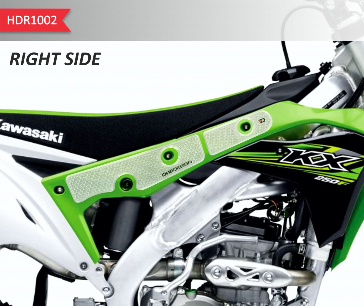 SIDE HDR TANKPAD KX 250F 2017/2019 CLEAR foto 6