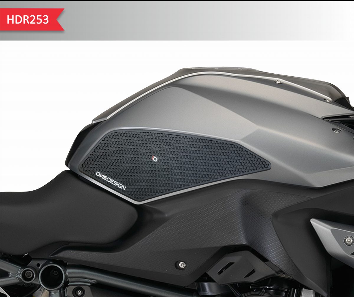 SIDE HDR TANKPAD S1200RS BMW 2014/2018 BLACK