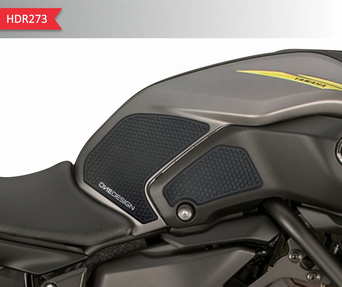 SIDE HDR TANKPAD MT-07 YAMAHA 2018 BLACK