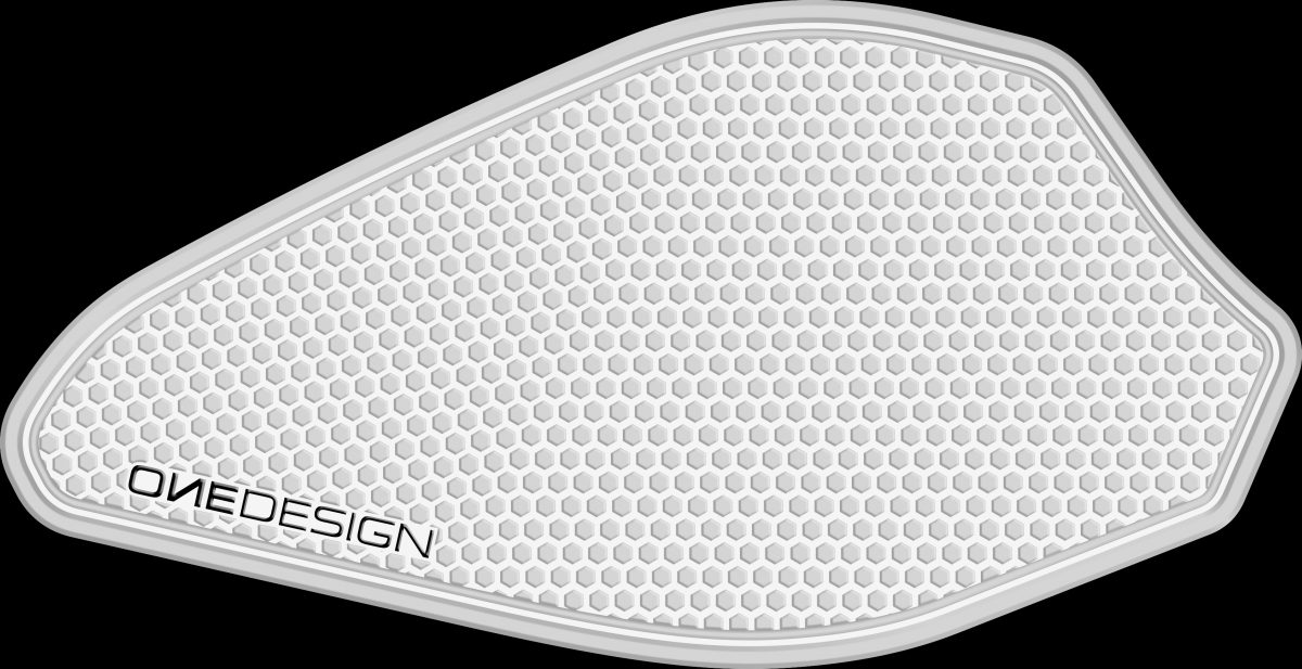 SIDE HDR TANKPAD R3 YAMAHA 2019/2020 CLEAR foto 2
