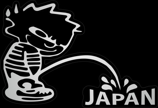 PACKAGE WITH 2 FLAT LABELS JAPAN SILVER