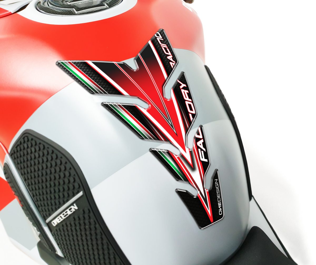 TANKPAD FACTORY RACING RED VERSION foto 3