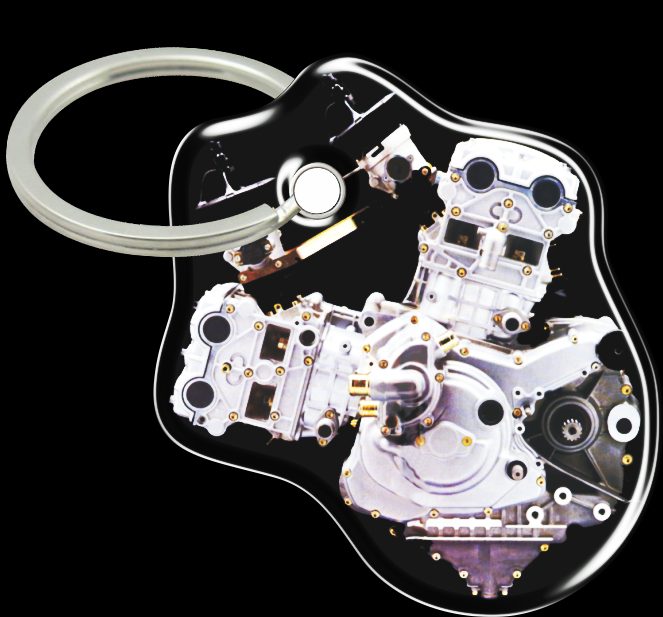 DOUBLE FACE DOME KEY-HOLDER BICILINDRO DUC