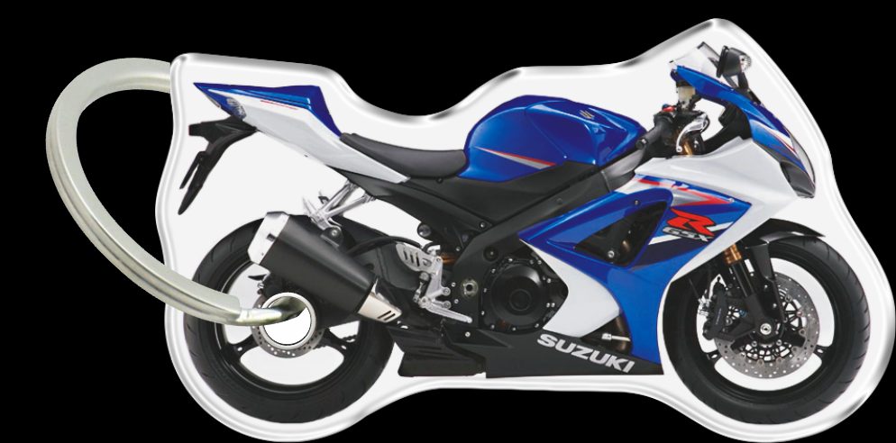 DOUBLE FACE DOME KEY-HOLDER GSXR 1000 2008